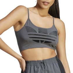 Brassière Grise Femme Adidas II5646