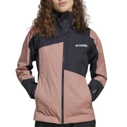 Veste Rose/Noire Femme Adidas JD8358