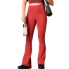 Pantalon fluide Rouge Femme Adidas All Me Flare