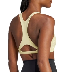 Brassière Jaune Femme Adidas Aerim