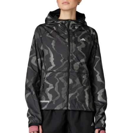 Veste Noire Femme Adidas IT3445