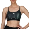 Brassière Noire Femme Adidas Aerct
