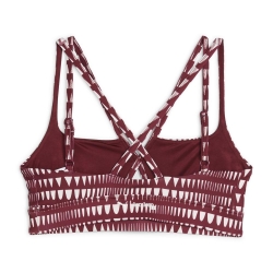 Brassière Bordeaux Femme Puma Lemlem Impact