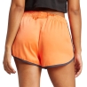 Short de Sport Orange Femme Adidas Sprinter