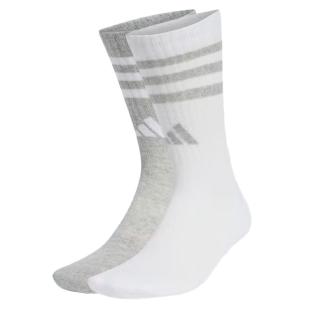 2x Paires de Chaussettes Blanches/Grises Mixte Adidas IY7819