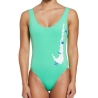 Maillot de bain 1 piece Vert Femme Nike U-back