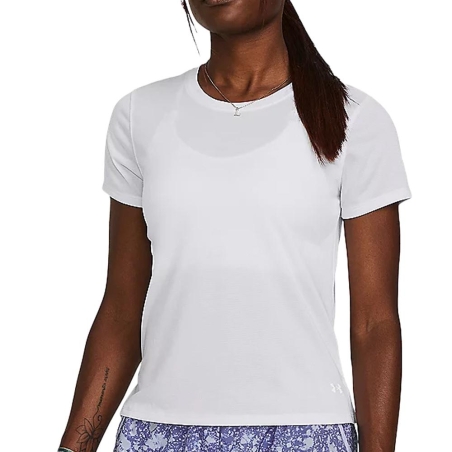 T-Shirt Blanc Femme Under Armour 1382434
