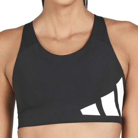 Brassière Noire Femme Adidas Alpha