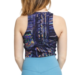 Débardeur à motifs Violet Femme Nike Tank Aop