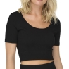 Top Noir Femme Only Jaia