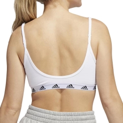 Brassière Blanche Femme Adidas Pureb