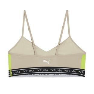 Brassière Beige/Jaune Fluo Femme Puma Move Strong