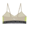 Brassière Beige/Jaune Fluo Femme Puma Move Strong