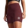 Short Technique Bordeaux Femme Converse Retro