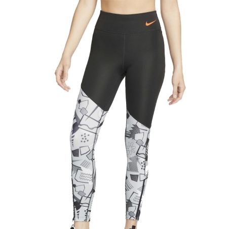 Legging Noir/Gris Femme Nike Run