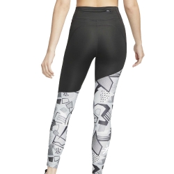 Legging Noir/Gris Femme Nike Run