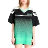 Maillot de Basketball Vert/Noir Femme Adidas