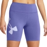 Short Violet Femme Under Armour Campus