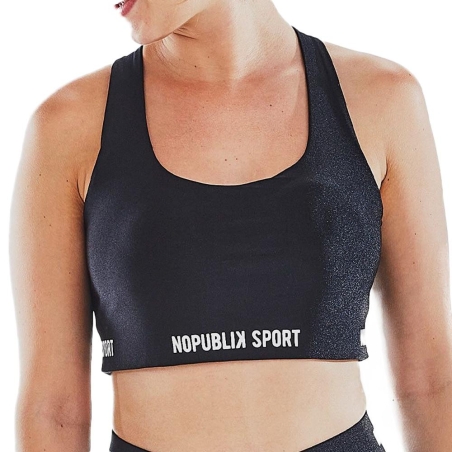 Brassière Noire Femme No Publik California