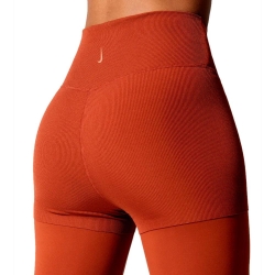 Legging 7/8 Terracotta Femme Nike Luxe Layered