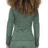 Veste Polaire Vert Femme Only Play Petta