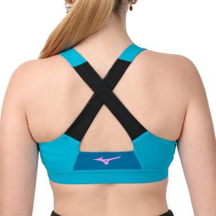 Brassière de Sport Bleu Femme Mizuno Active Support