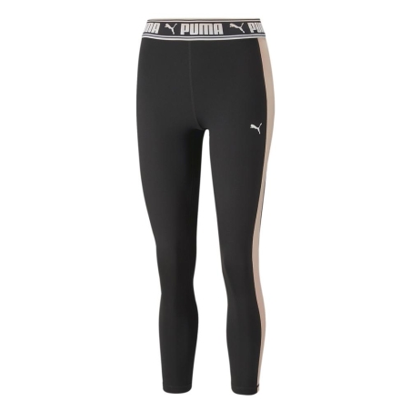 Legging Noir/Rose Femme Puma Strong