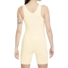 Combishort Jaune Femme Nike Icon Clash