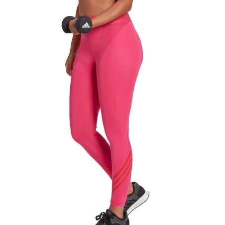 Legging Rose Femme Adidas Tf 3s
