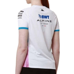 Maillots de Sport Blanc Femme Kappa Adoliw Alpine F1