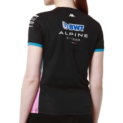 Maillots de Sport Noir Femme Kappa Adoliw Alpine F1