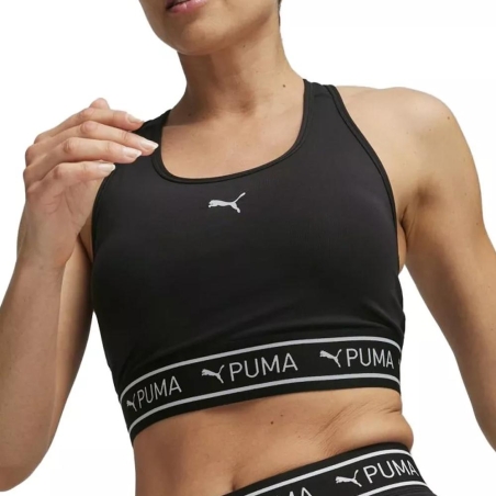 Brassière Noire Femme Puma 4keeps