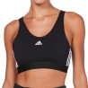 Brassière Noire Femme Adidas 3s Cro