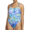 Maillot de bain 1 pièce Bleu Femme Nike Spiderback