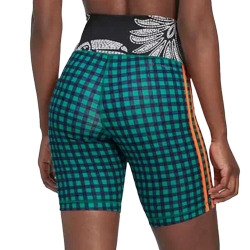 Short Vert/Noir Femme Adidas Farm