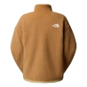 Veste Réversible Sherpa Marron/Beige Femme The North Face Yumiori