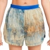Short Vert/Bleu Femme Nike Repel