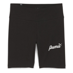 Short Noir Femme Puma Ess+ 7 Script