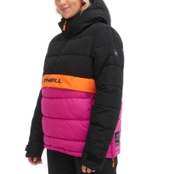 Doudoune Rose/Orange/Noir Femme O'Neill O'riginals Puffer