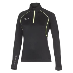 Sweat Noir Femme Mizuno Warmer