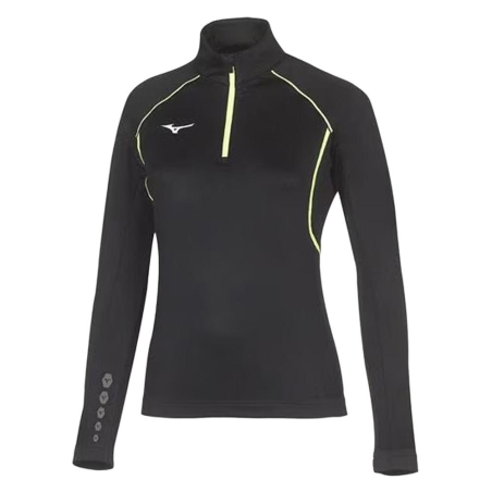 Sweat Noir Femme Mizuno Warmer