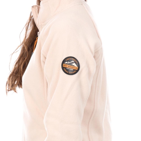Sweat Polaire Écru Femme Best Mountain Victoria