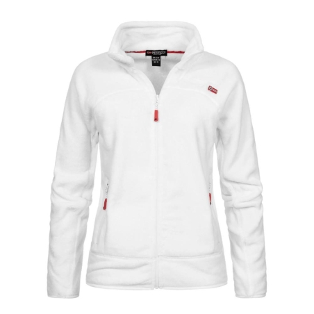 Veste polaire Blanche Femme Geographical Norway Upaline