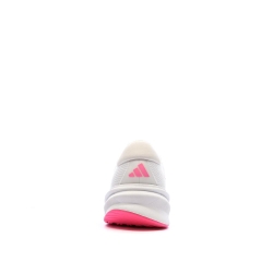 Baskets Blanches/Roses Femme Adidas Stride