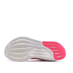 Baskets Blanches/Roses Femme Adidas Stride