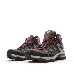 Chaussures de Randonnée Gris/Bordeaux Femme Salomon X Ultra Pi
