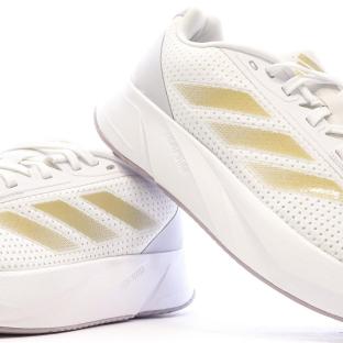 Chaussures de running Blanches/Dorés Femme Adidas Duramo Sl