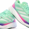 Chaussures de running Vertes/Roses Femme Adidas Adizero
