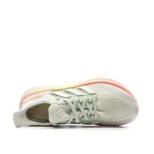 Chaussures de running Blanches/Vertes Femme Adidas Ultraboost 5