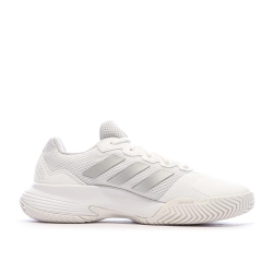 Chaussures de Tennis Blanches Femme Adidas Gamecourt 2 W